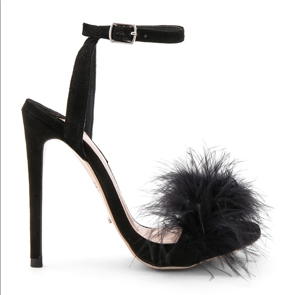 Tony Bianco Avery Heel Black Kid Suede - Picture 4 of 9